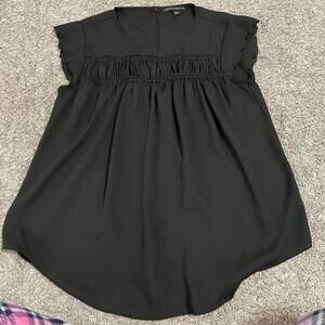 Zac & Rachel Black Blouse Top size Small